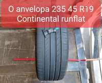 O anvelopa 235/45 R19 Continental runflat