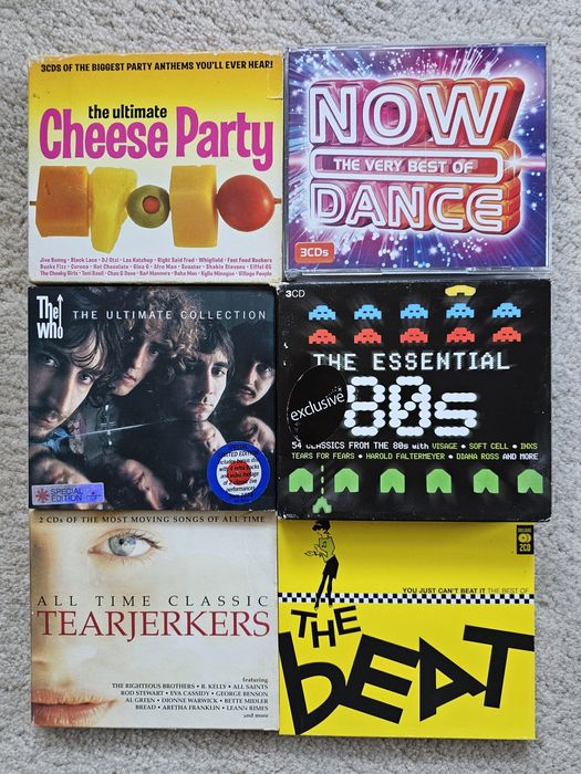 Оригинални компакт дискове от лична колекция