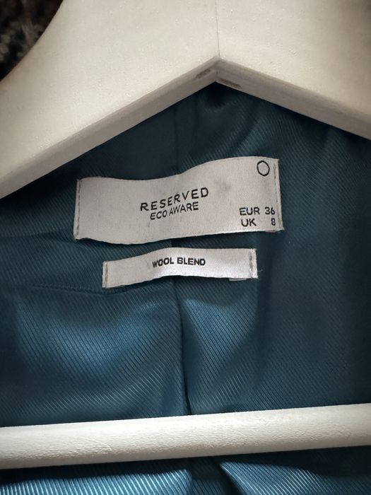 Дамско палто с принт Wool Blend