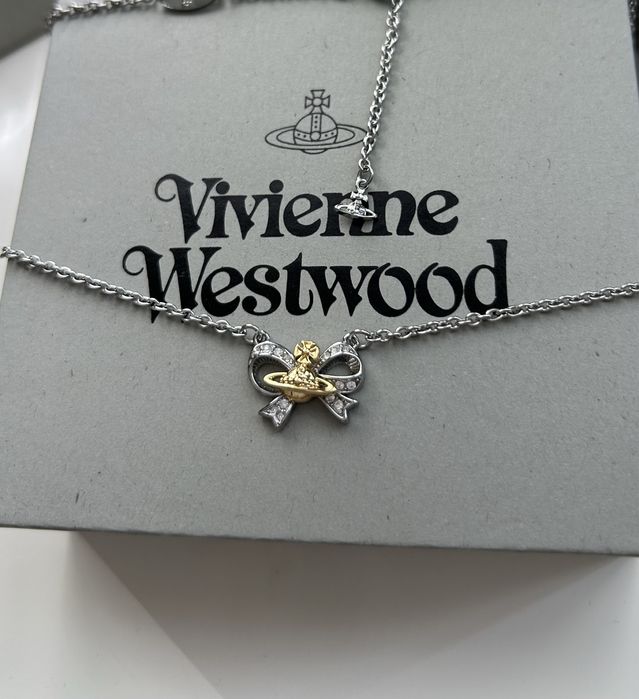 Vivienne Westwood Колие Bow - Панделка (Ново)