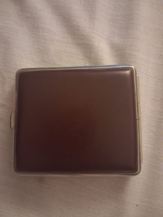 Lot tabachere vinteage piele