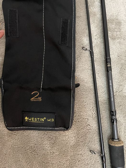 Въдица Westin W3 Spin 2nd generation, 2.40m, тест 5-25гр