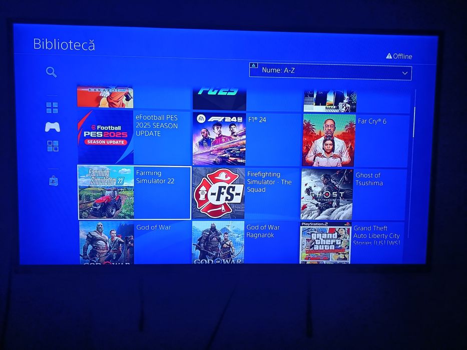 PlayStation 4/PS4 Slim 2TB Modat (60 cele mai Noi Jocuri)