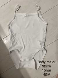 Maiou body H&M 92cm