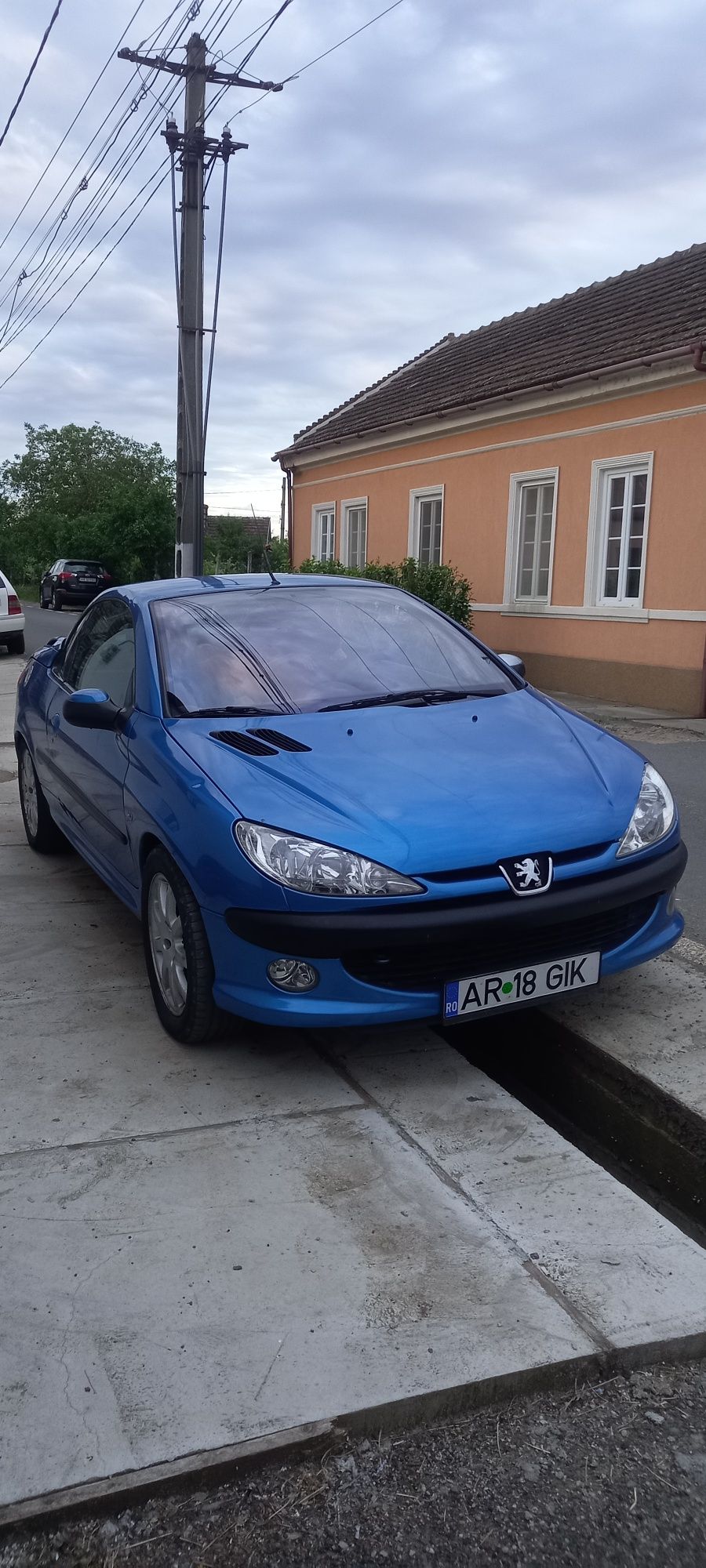 PEUGEOT 206CC 2 L 140 cp