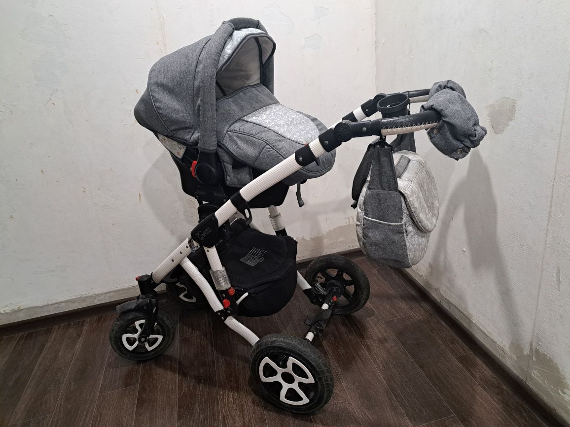 Коляска adamex 3в 1