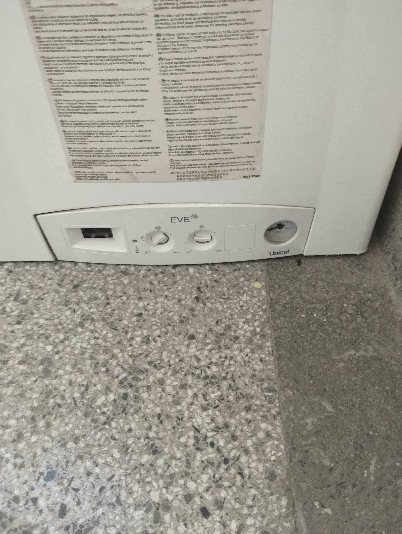 Газов котел UNICAL Eve