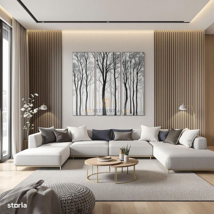 Nou! Apartament decomandat, 2 camere, balcon 11mp -Aparatorii Patriei