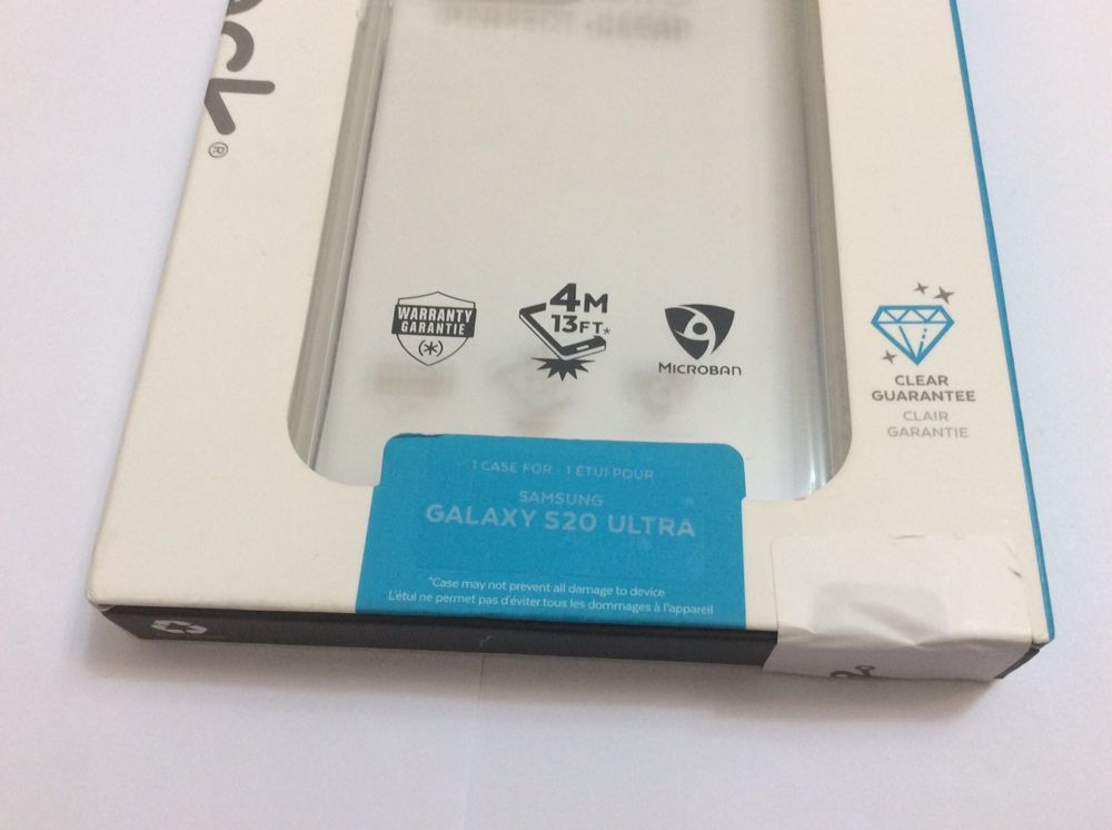 Husa Carcasa Speck Presidio Perfect Clear Galaxy S20 Ultra,Antibacteri