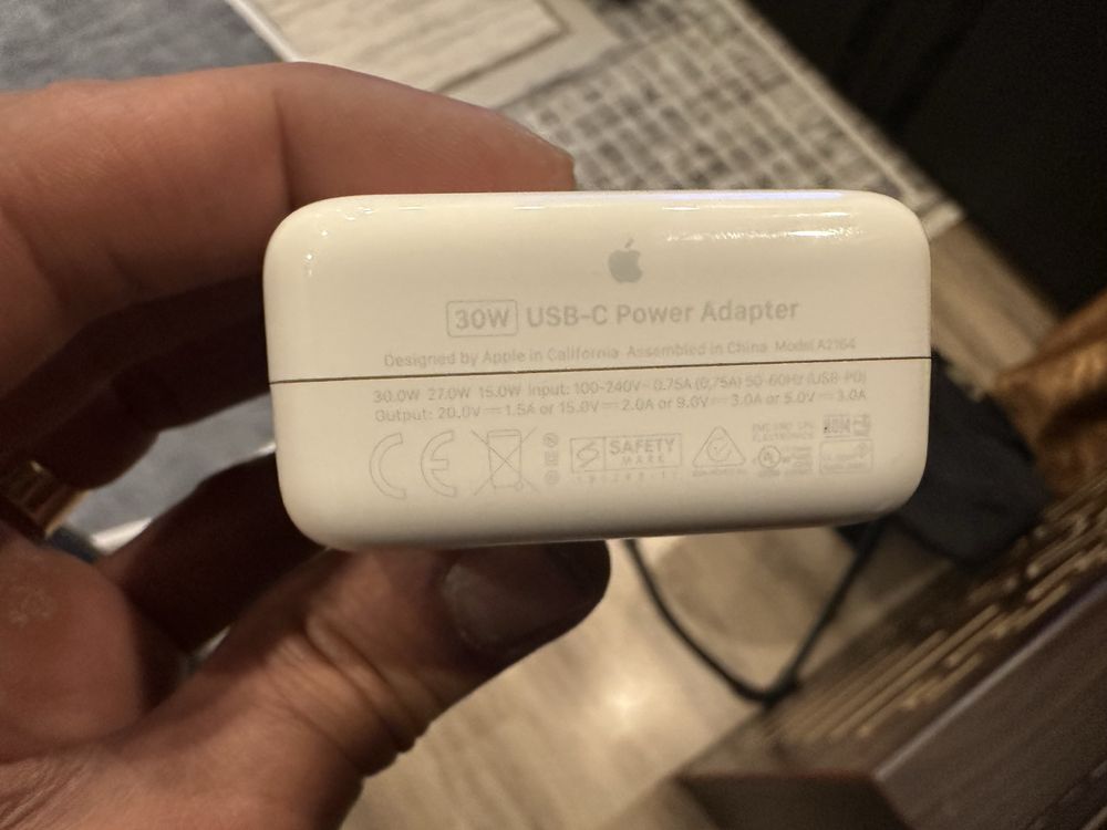* Apple Type C блоки питания 87W ~ 61W ~ 30W  для Macbook оригинал