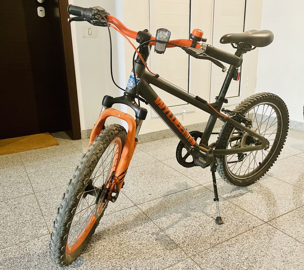 Bicicleta 20” MTB copii Wyldee Decathlon Aluminium 5-9 ani