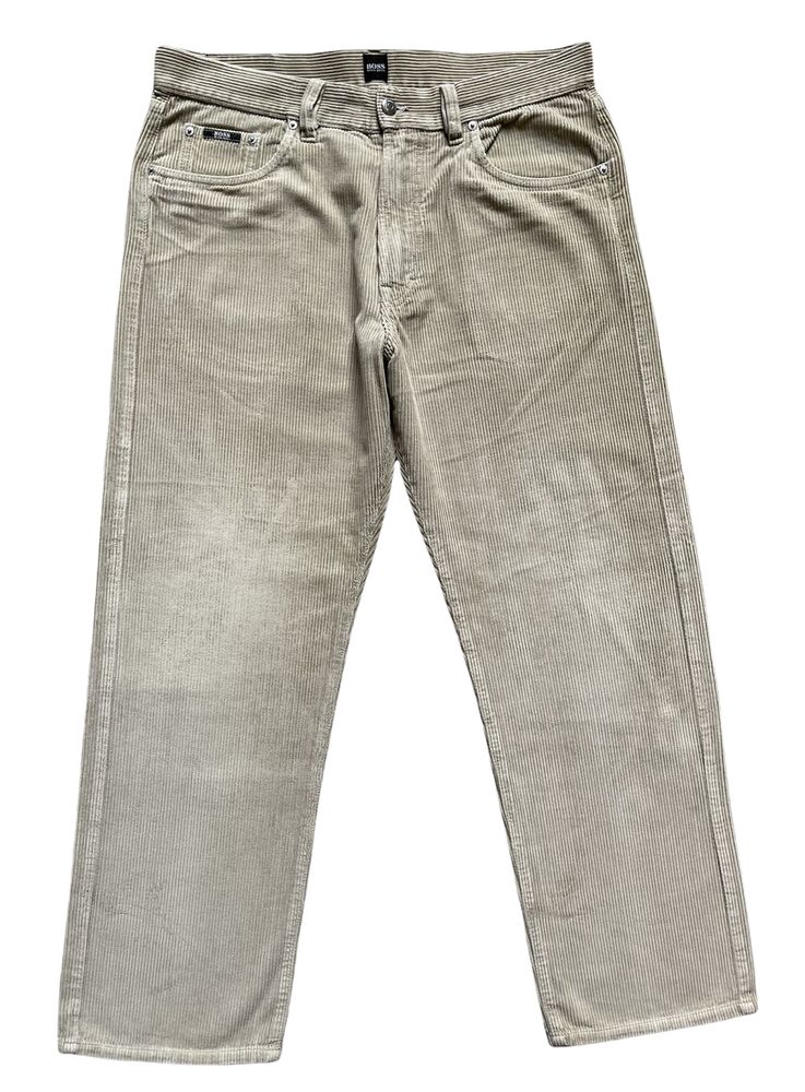 Blugi HUGO BOSS Arkansas Pantaloni Catifea Barbati | 36 x 30 (92 CM)