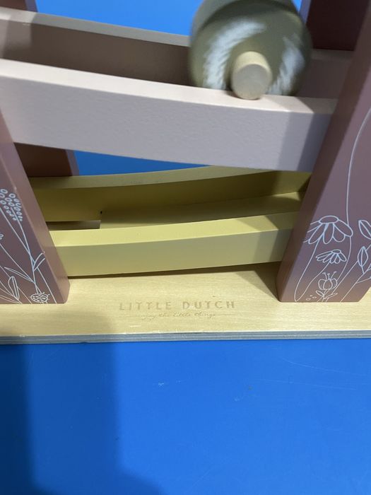 Jucarie Montessori din lemn - Pista de curse Little Dutch