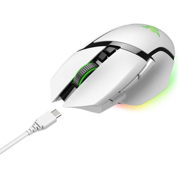 Mouse Gaming Wireless RAZER Basilisk V3 Pro 30K Dpi Bluetooth Alb Nou