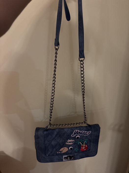 Дънкова дамска чанта Steve Madden