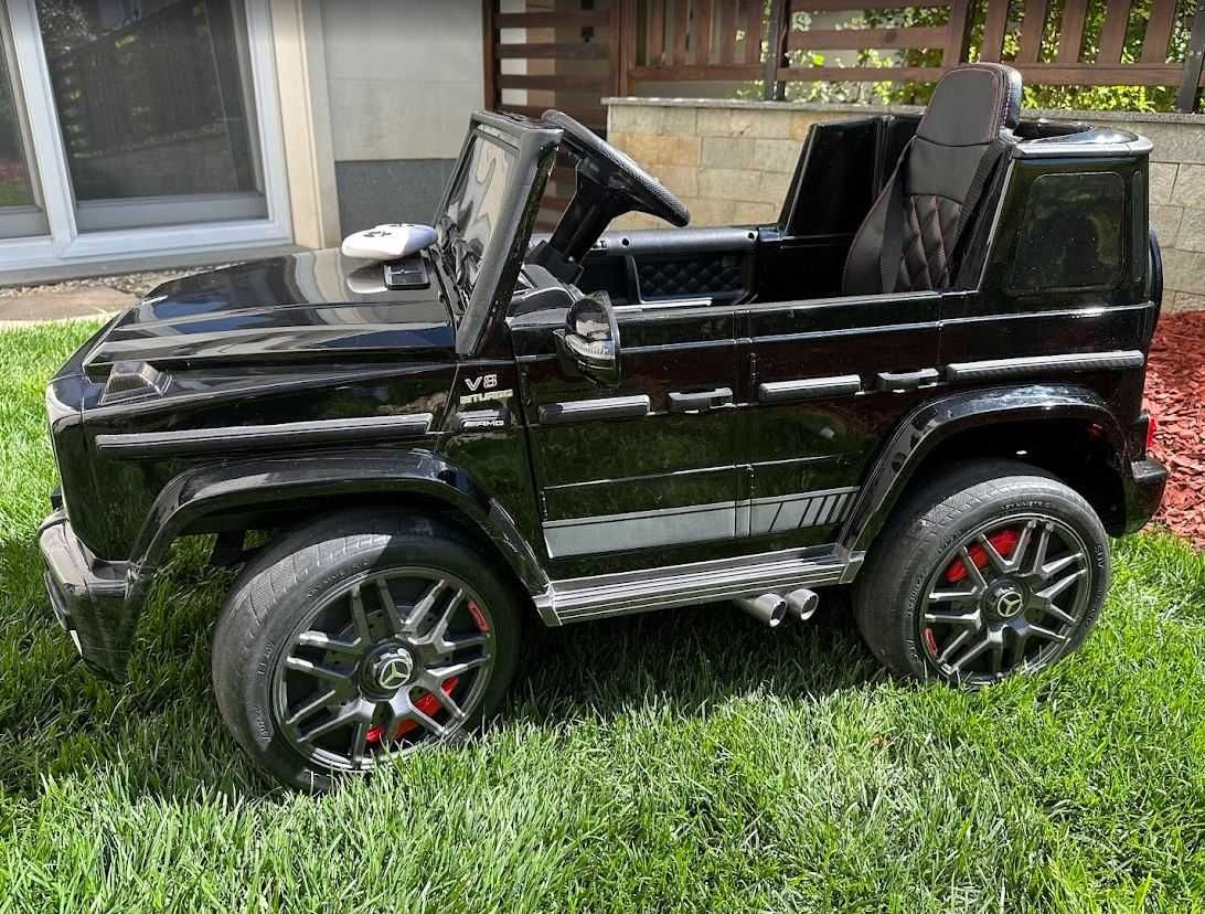 Акумулаторен джип Mercedes Benz G63 Licensed 4X4 , с меки гуми
