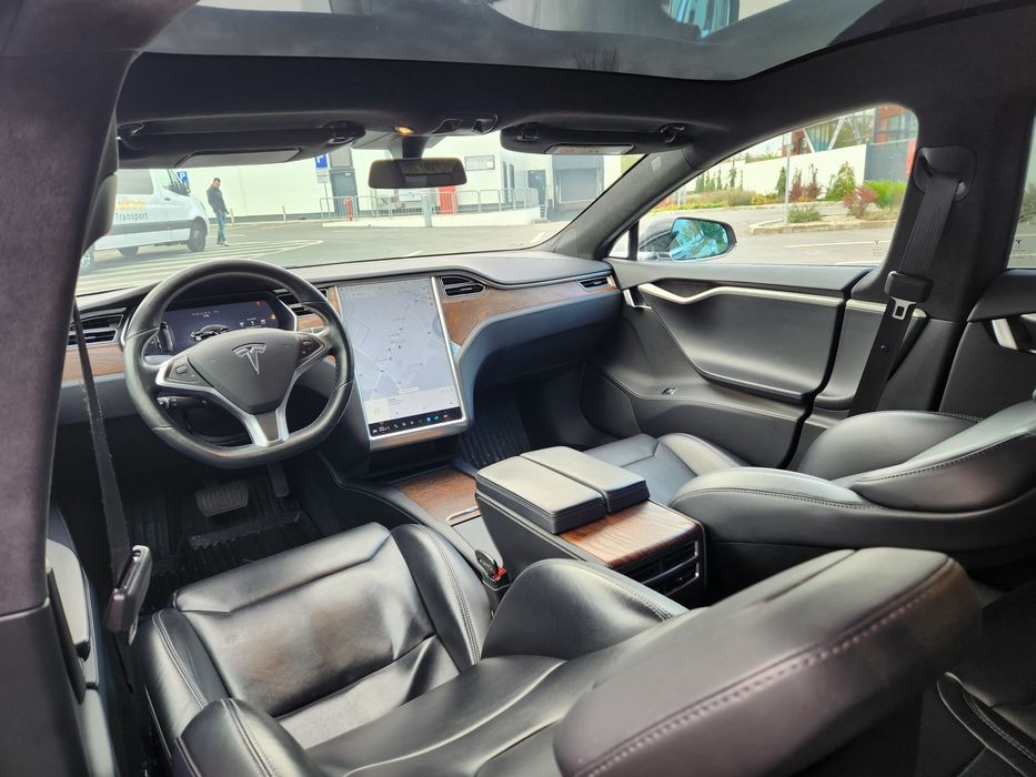 Tesla model s75 proprietar in acte viata baterie 91% schimb cu model X