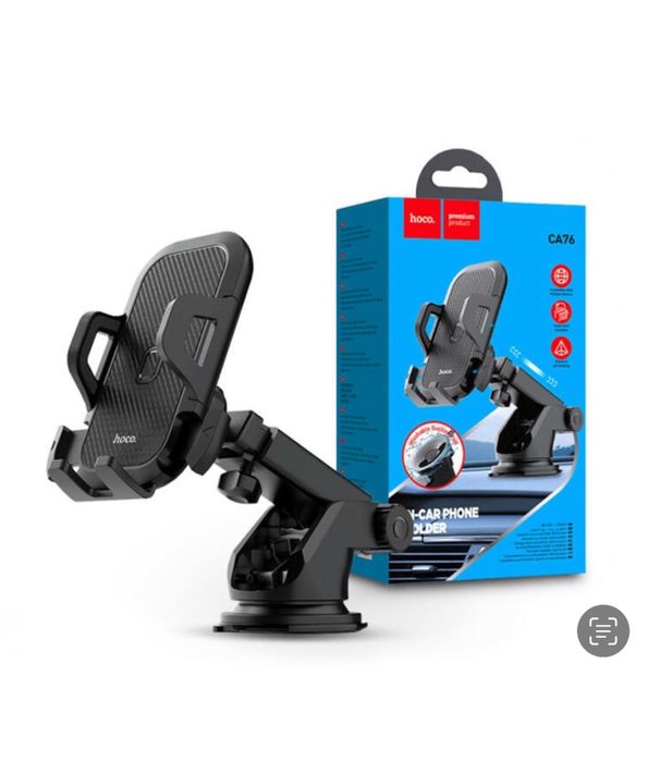 Suport Auto Pentru Telefon Hoco CA76 Ventuza Brat Extensibil