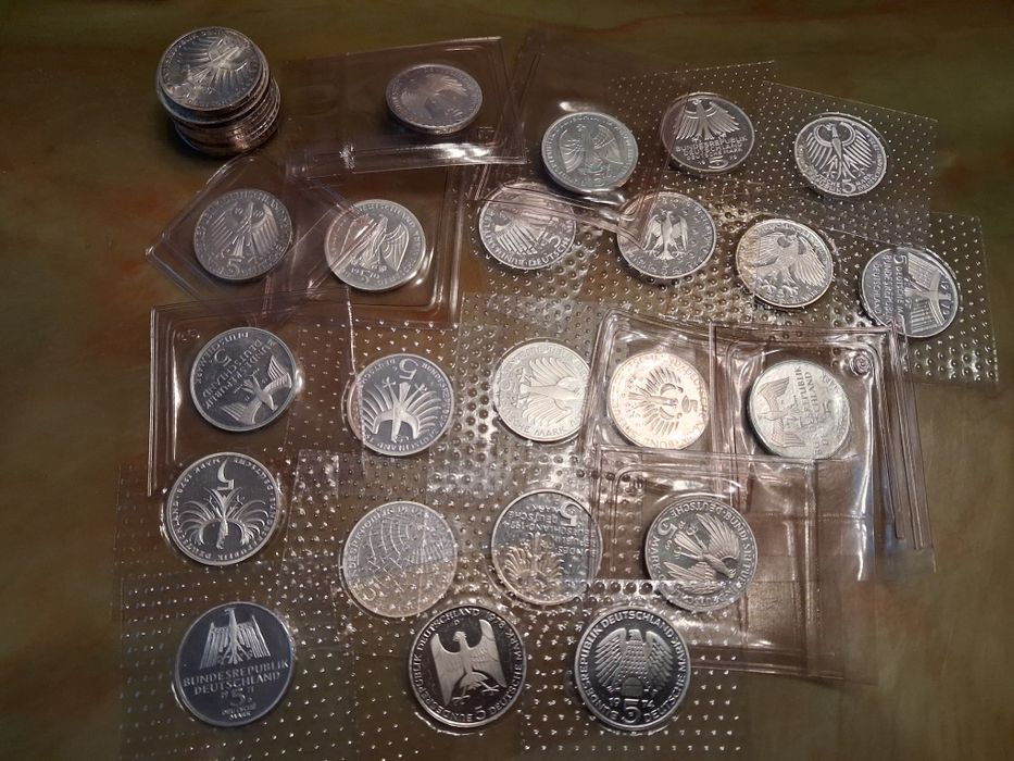 Lot monede argint.