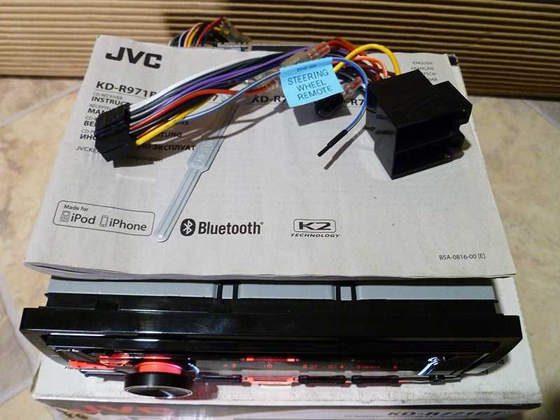 JVC KD-R771BT Bluetooth / USB / AUX / CD / Radio
