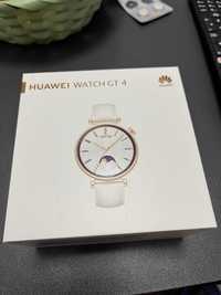 Huawei GT 4 41 mm White leather strap