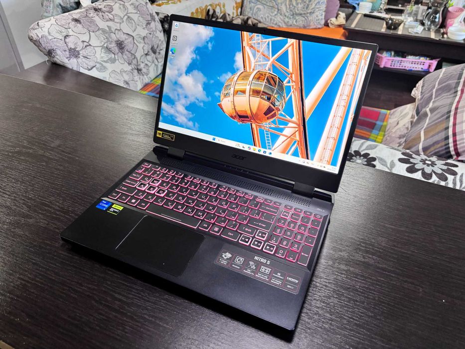 Игровой Нитро 5. RTX 4050 6gb. i5 12500h. 16gb ddr5. Экран 165гц 3мс