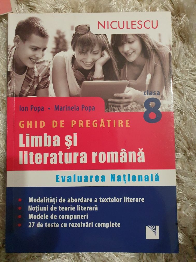 Cărți pentru școală, limba și literatura română pentru gimnaziu