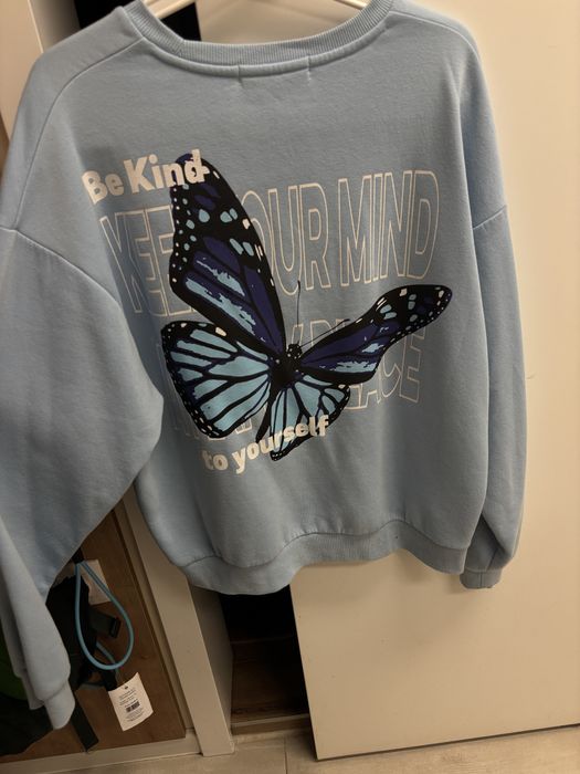 Блуза в син цвят