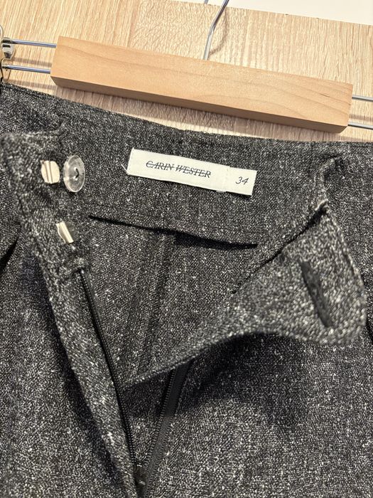 Carin Western Na-kd ICHI плетени панталони висока талия