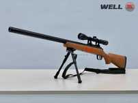 Pusca Airsoft Mb02/03 Wood Modificata 4,7j FullMetal ARC FARA PERMIS