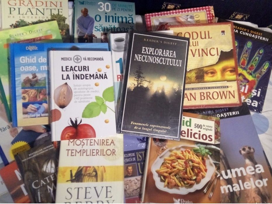 Carti colectia Reader's Digest sigilate.