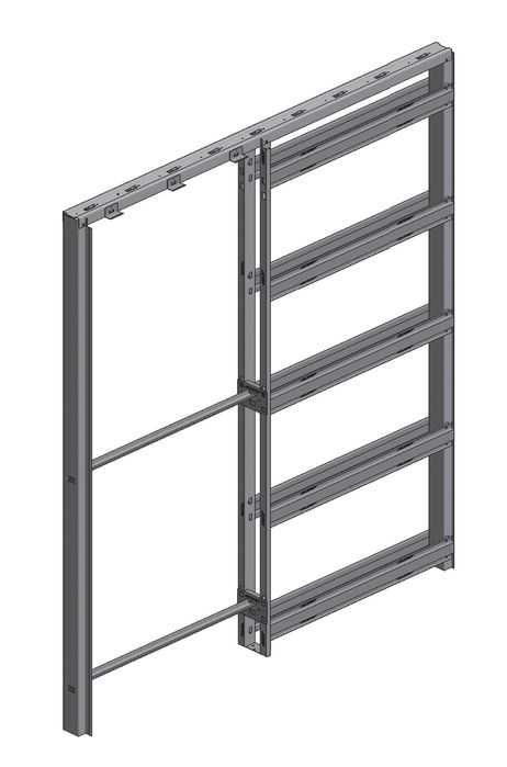 Строителна касета за плъзгаща се еднокрила врата PROFIKIT