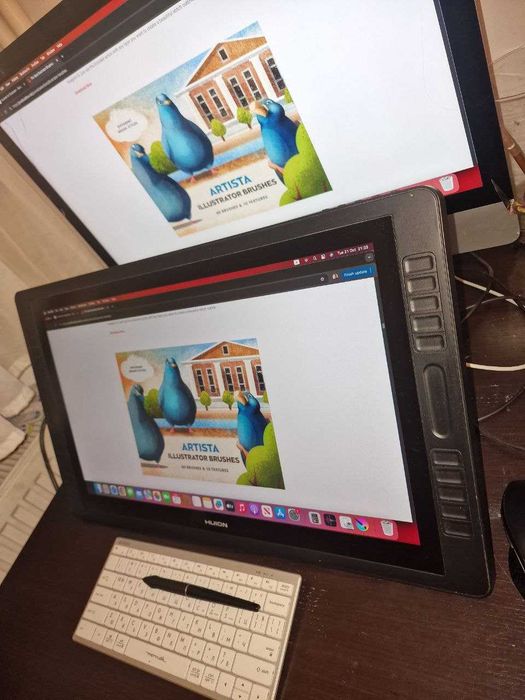 Графичен дисплей таблет HUION Kamvas Pro 22 2019 GT2201