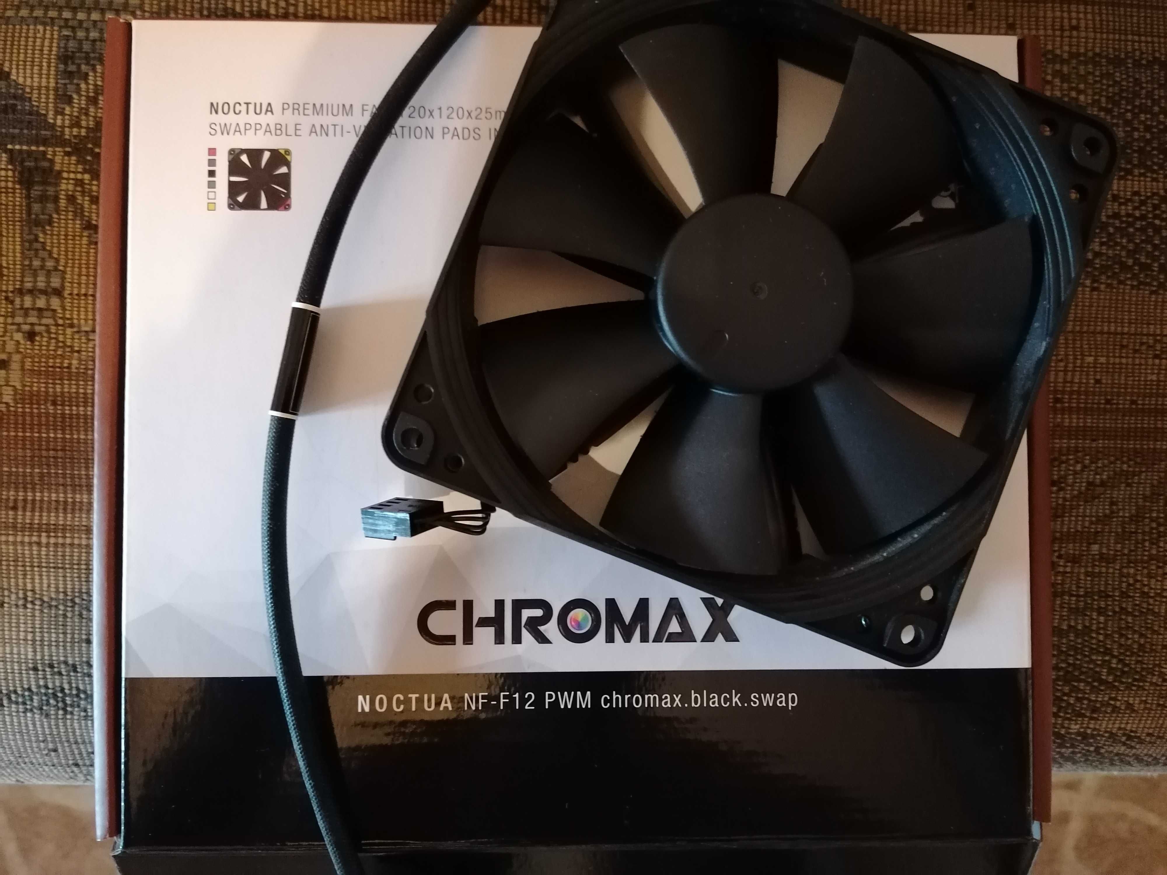 Вентилатор 120 mm Noctua NF-F12 PWM