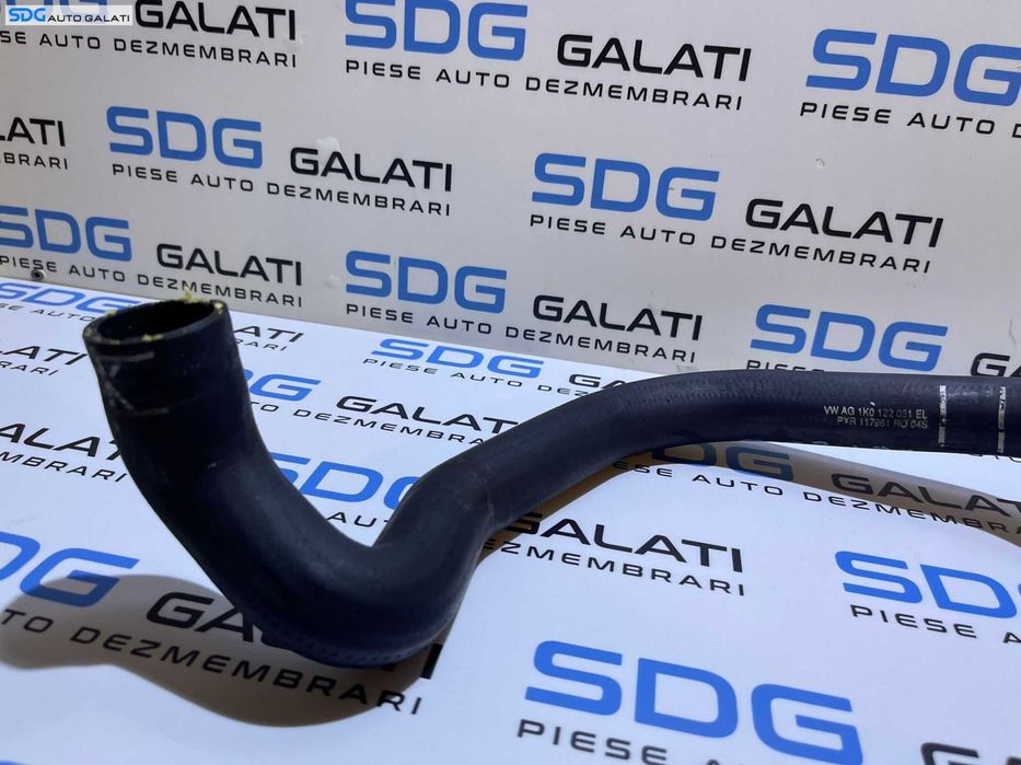 Furtun Conducta Cot Cuplaj Senzor Temperatura Radiator Apa Volkswagen Golf Plus 1.9 TDI BKC BRU BXE BXF 2004 - 2008 Cod 1K0122051EL