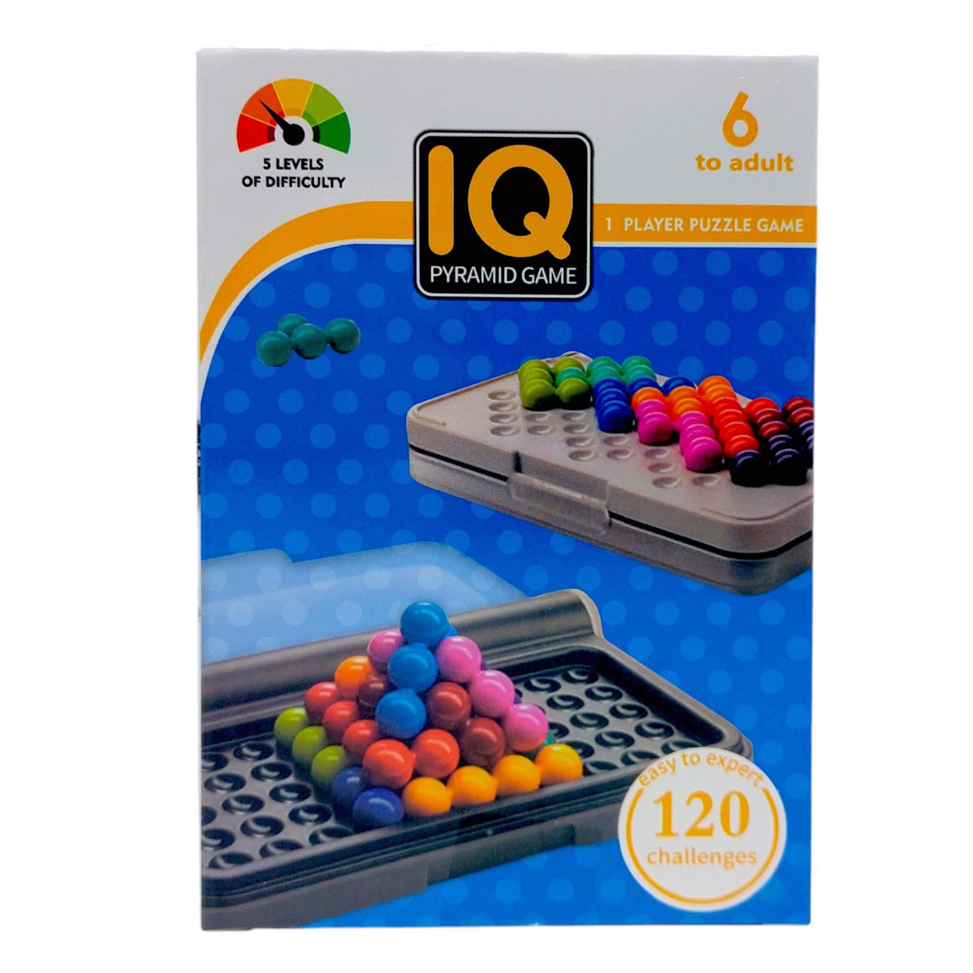 Логическа игра IQ пъзел/Игра IQ Game 120 предизвикателства