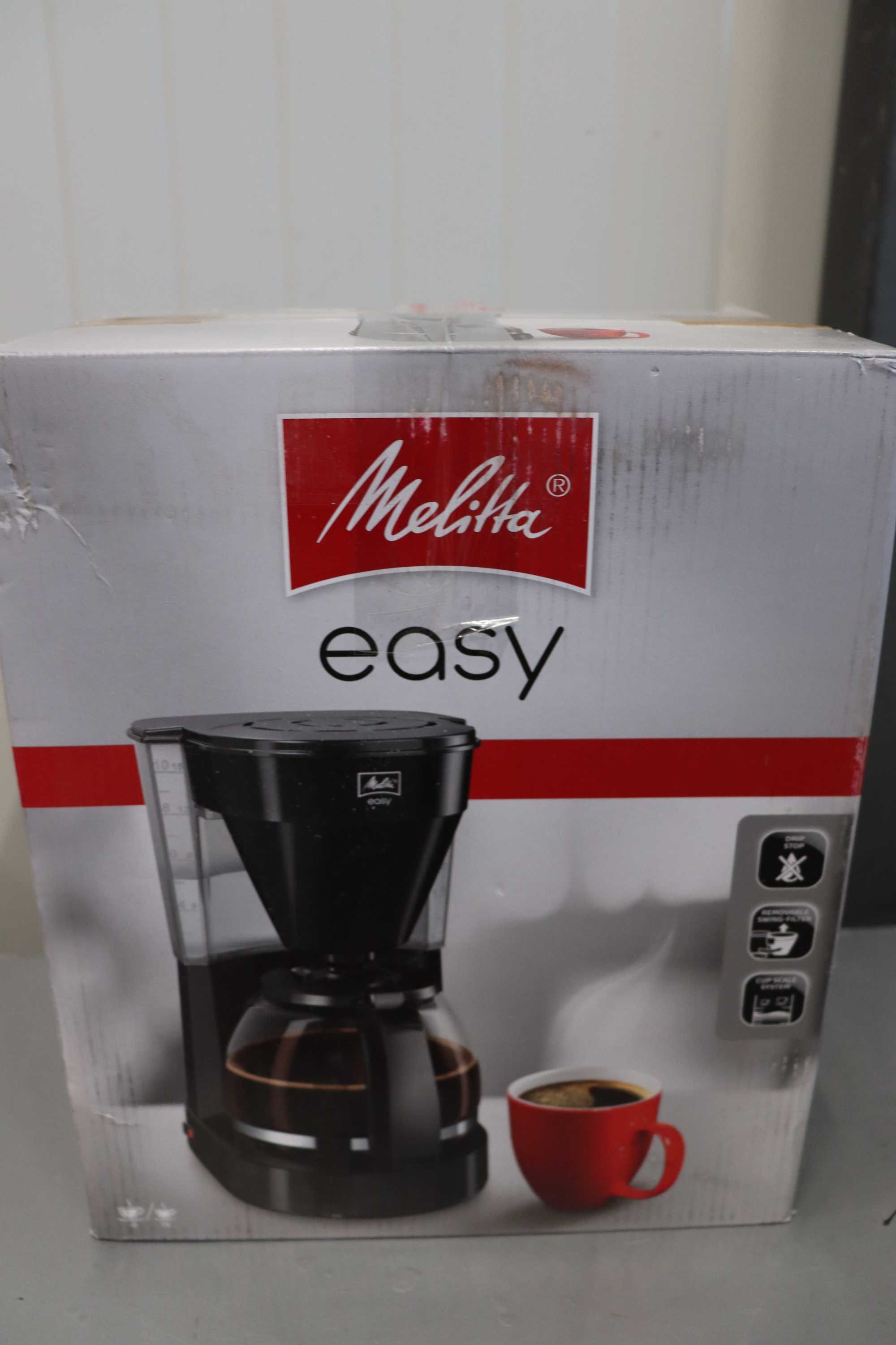 Шварц Кафемашина Melitta Easy, стъклена кана, капацитет 10 чаши 125мл