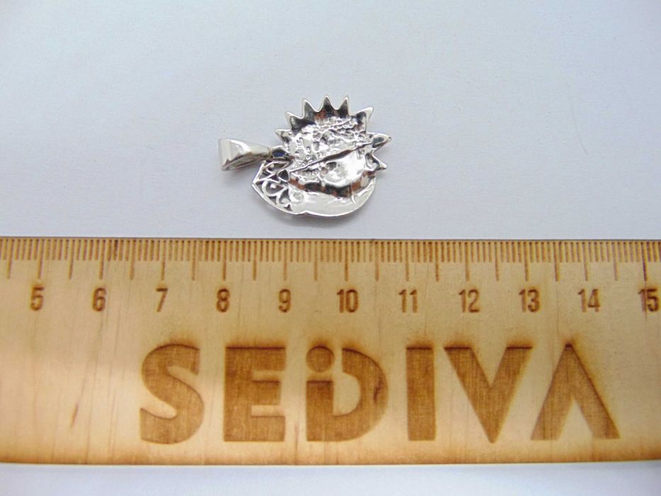 Pandantiv soare si luna din argint