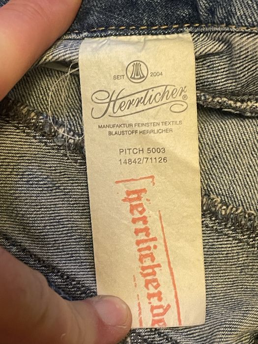 Blugi retro dama Herrlicher talie joasa marimea L