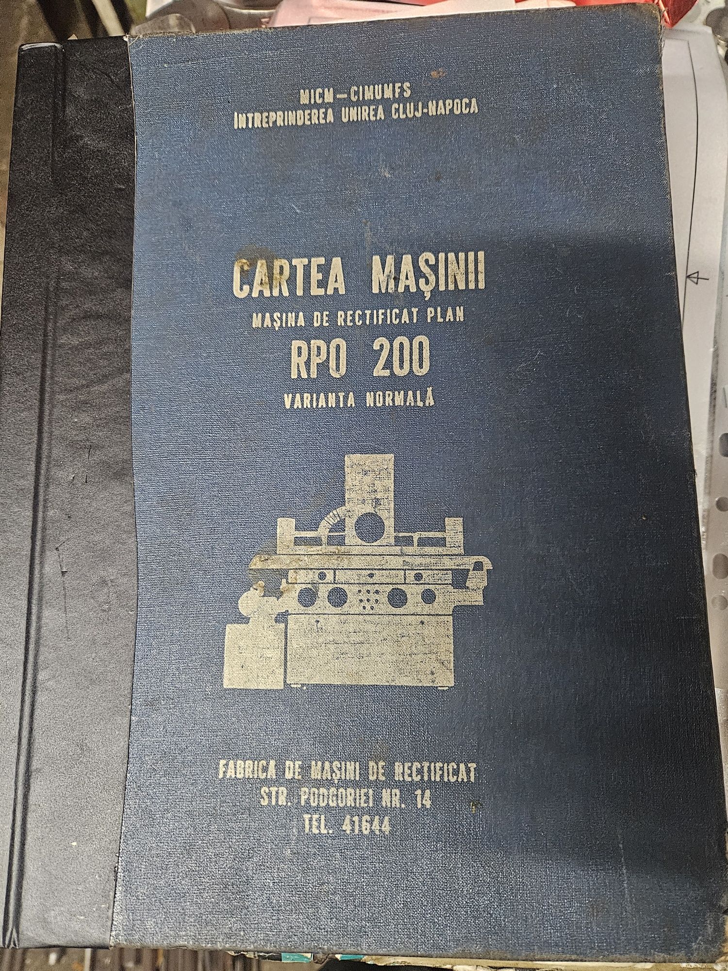 Cartea mașini FUS 22,FUS 25-32, IFU 12/200;mașina de găurit/rectificat