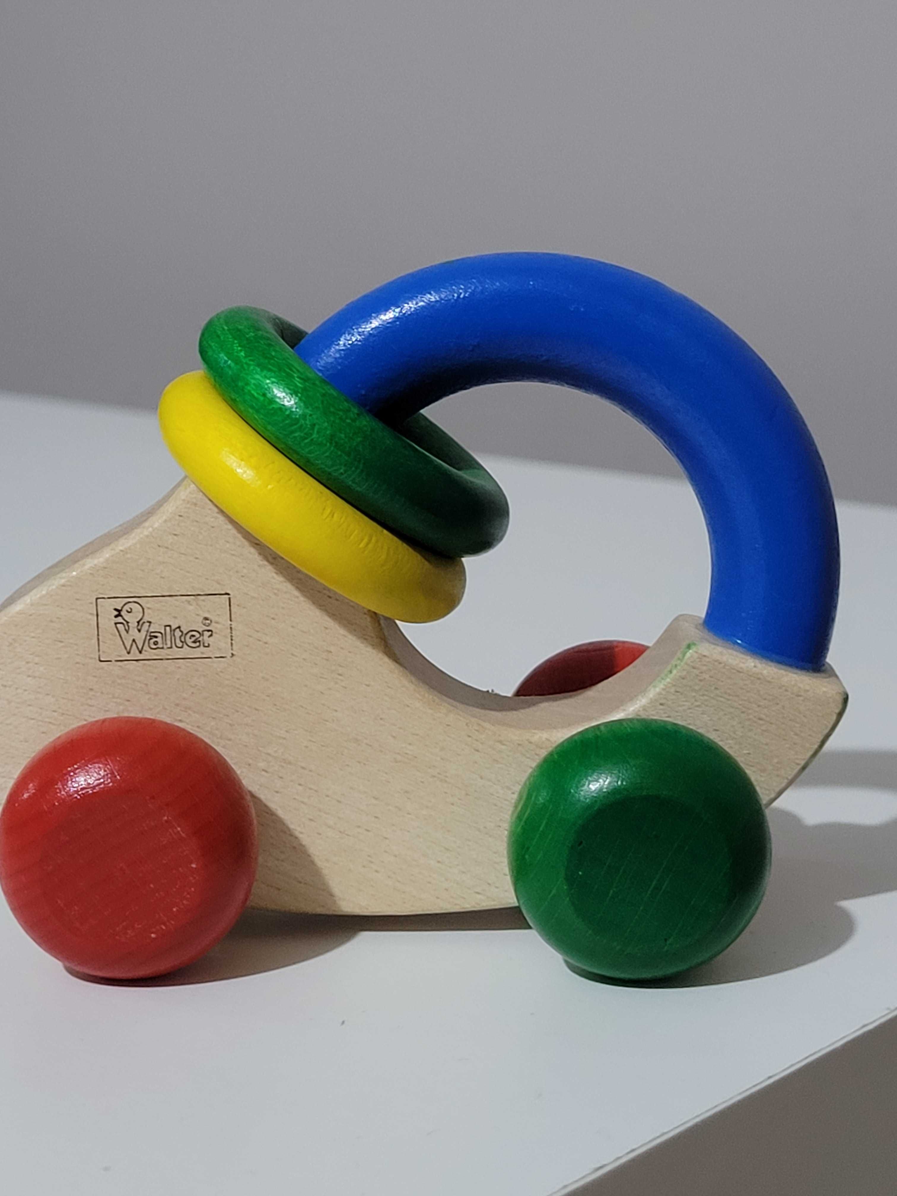 Немски дървени пъстри бебешки играчки