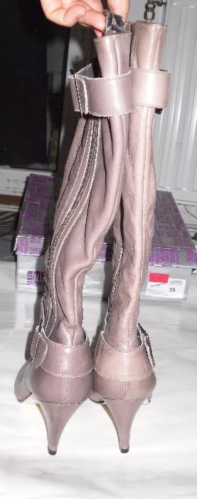cizme SMH shoes 39 piele naturala noi , humanic