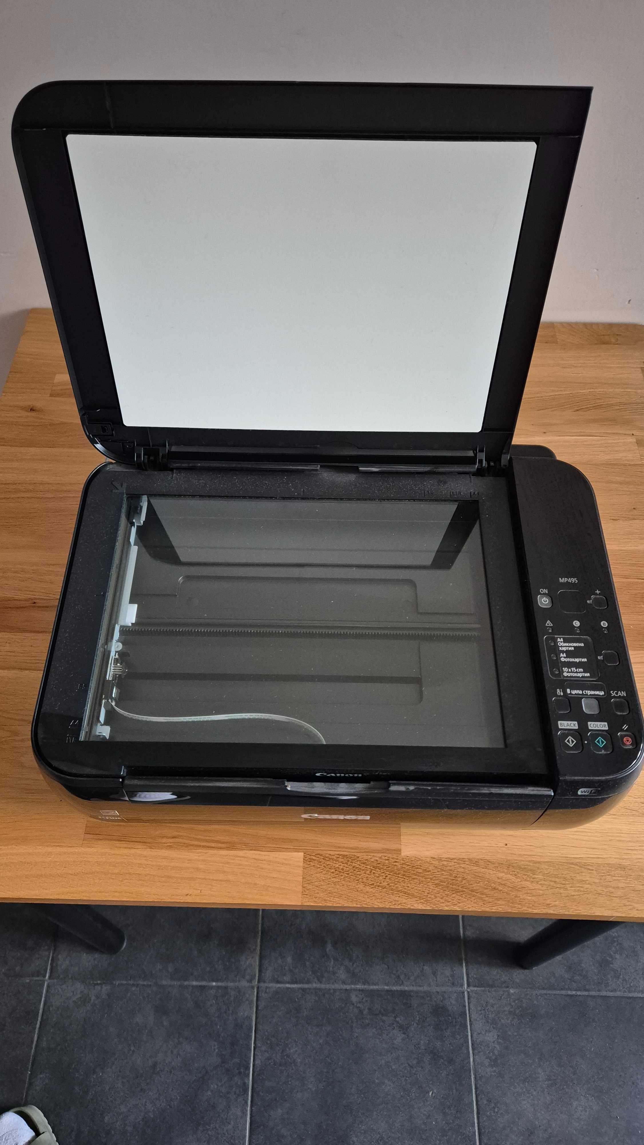 Мултифункционален принтер Canon PIXMA MP495 – Wi-Fi, скенер, копир
