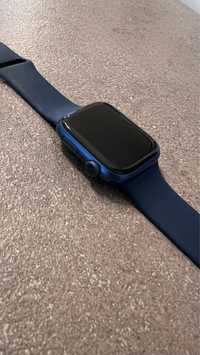Apple watch seria 7 blue,45mm