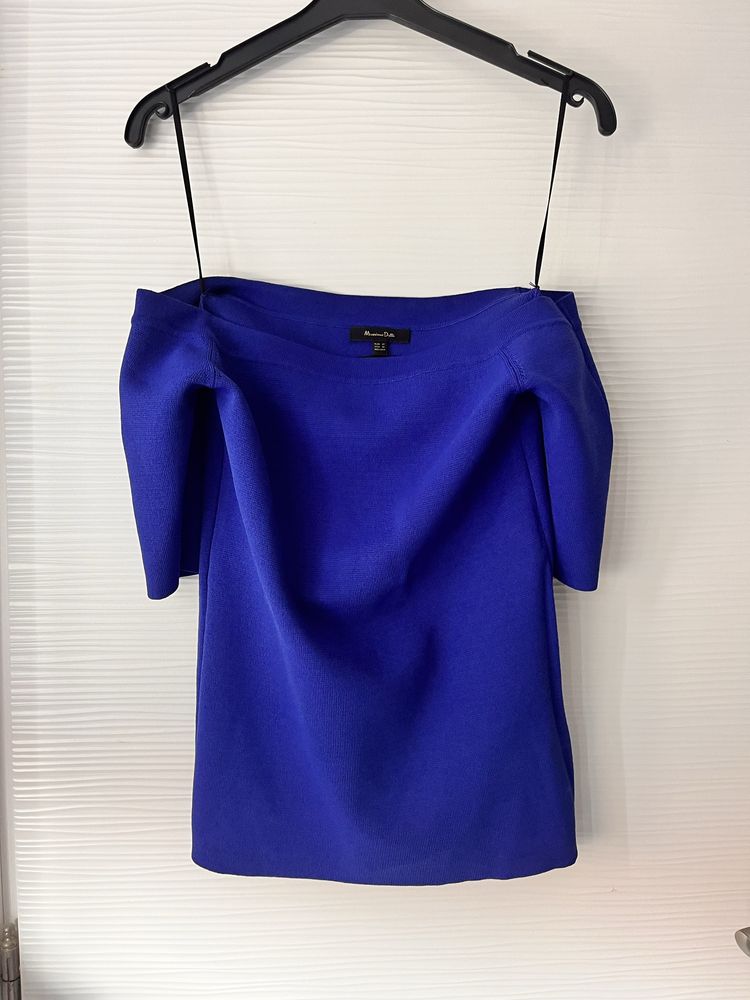 Блуза Massimo Dutti голи рамене