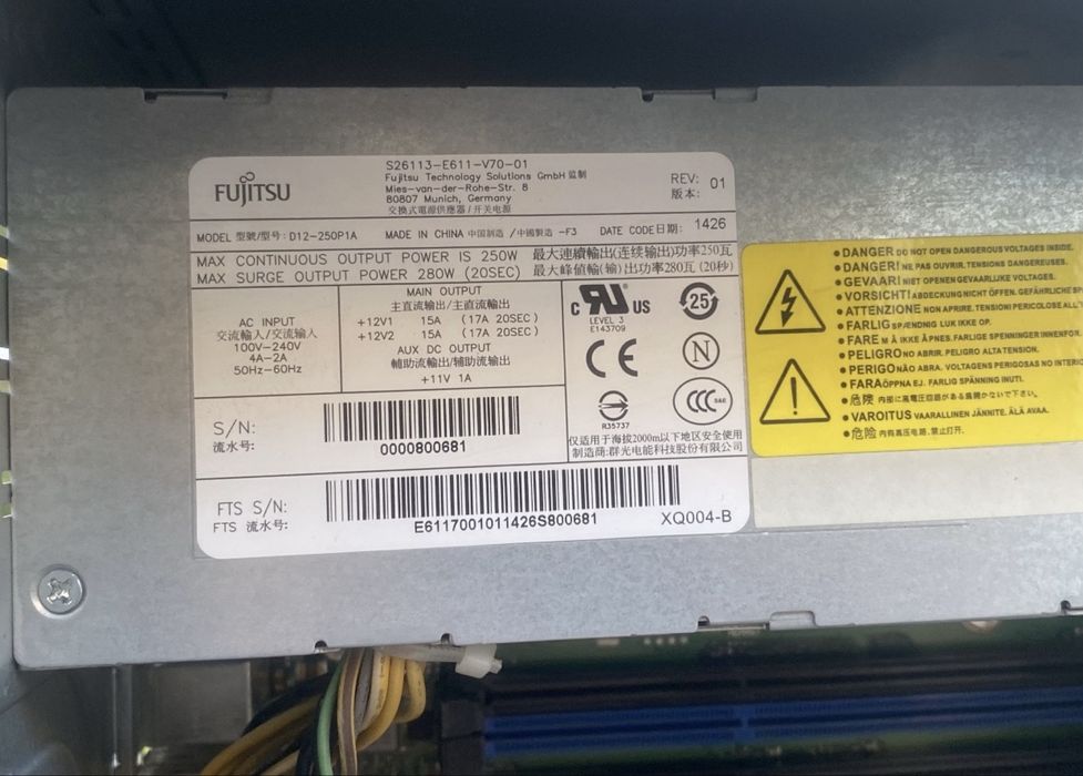 Fujisu Esprimo p520 i5