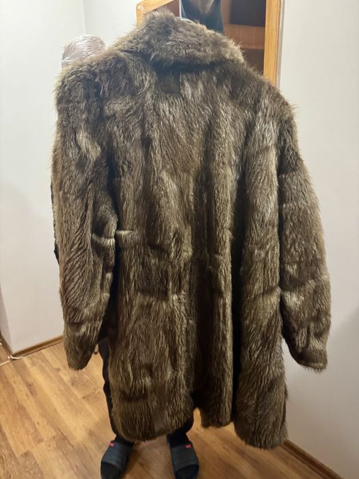 Кожух от естествен косъм Норка