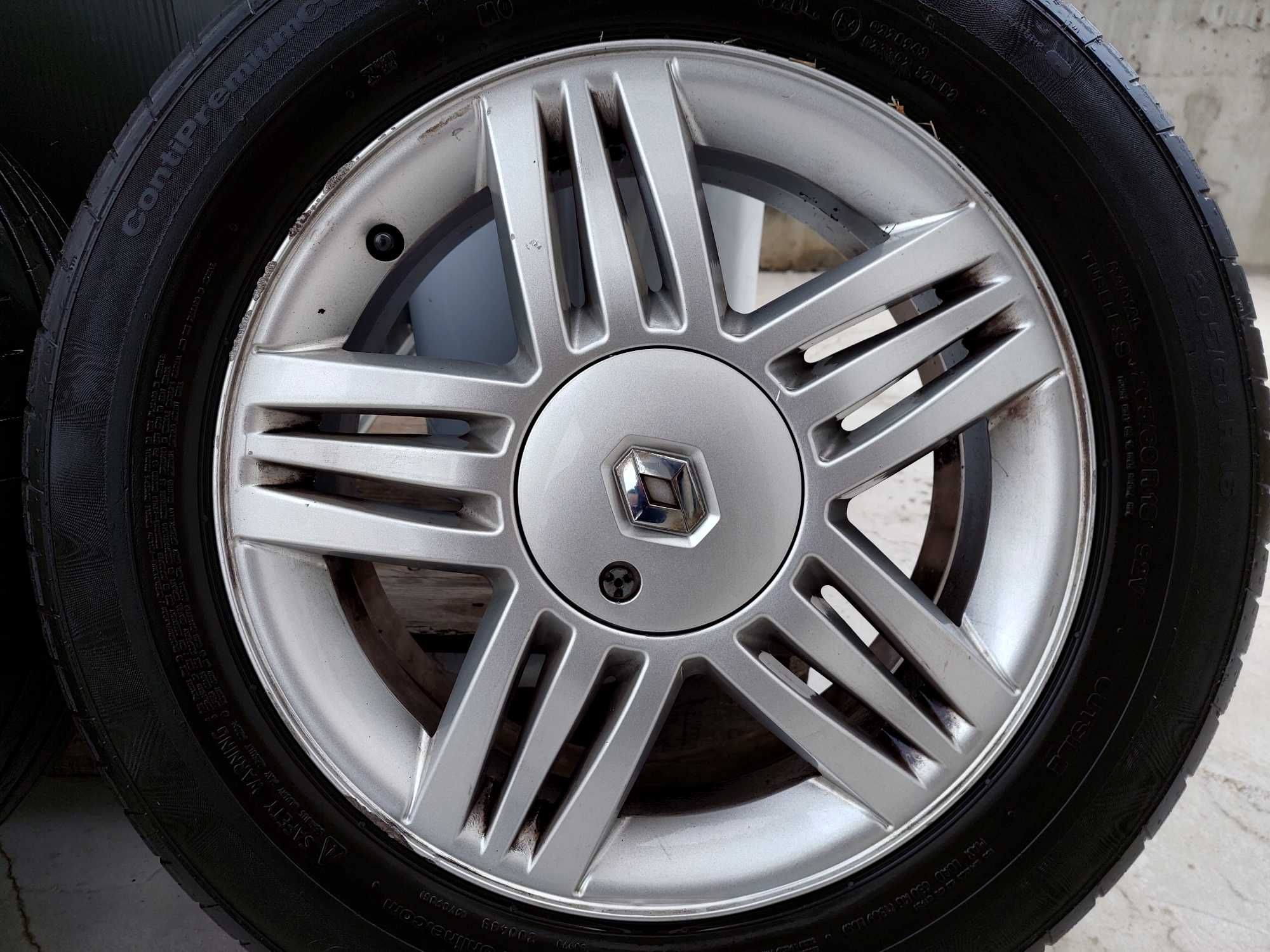 Джанти 16" от Renault Scenic 2 с летни гуми 205/60/16