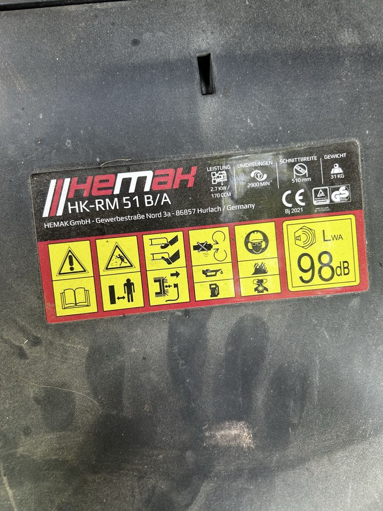 Бензинова косачка Hemak