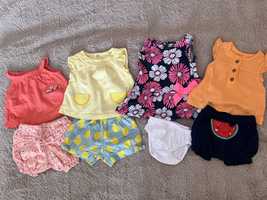 Lot seturi de vara bebe 0-3 luni Carters